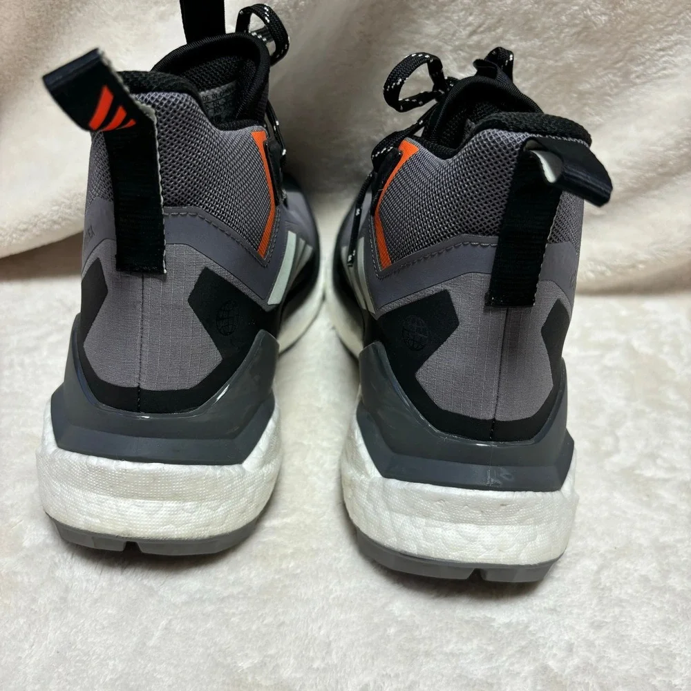 Adidas Womens Terrex Free Hiker 2.0 Gore Tex Hiking Shoes US 8.5 Gray‎ Boots
